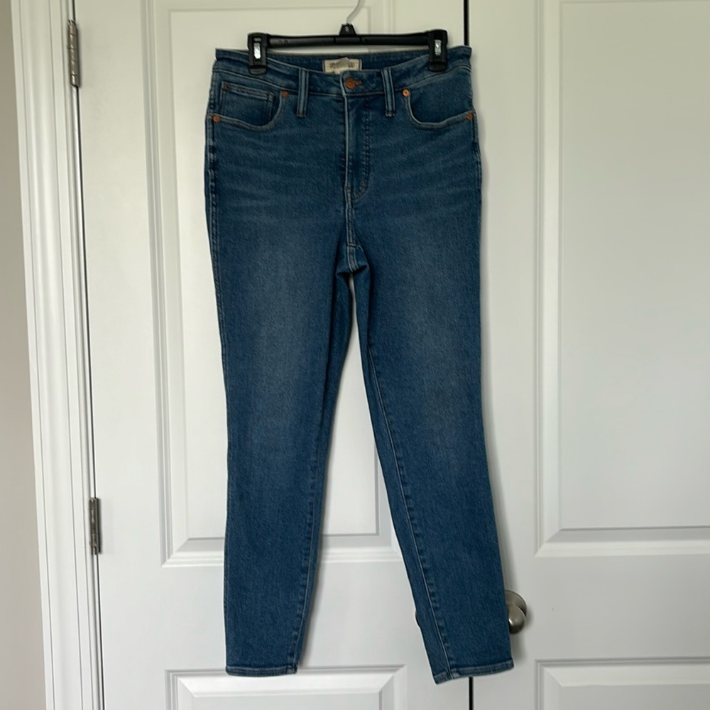 Madewell curvy high rise skinny.  NWOT